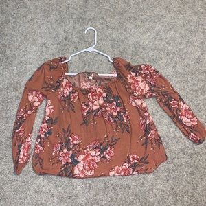 Billabong Off the Shoulder Shirt